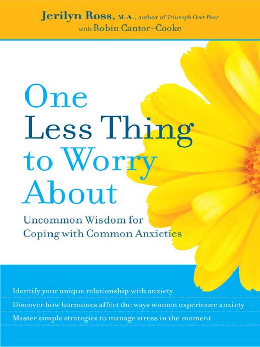 Cover image for One Less Thing to Worry About